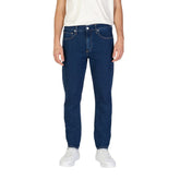 Calvin Klein Jeans Blue Cotton Slim Fit Jean -   -  Calvin Klein Jeans.